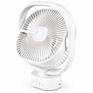 پنکه رومیزی شارژی مدل W8LG-9K | با ظرفیت 2400 میلی آمپر