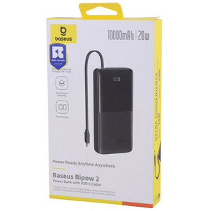 پاور بانک 10000 میلی‌آمپر باسئوس مدل Baseus PPBD2-1W20 / P10077101113