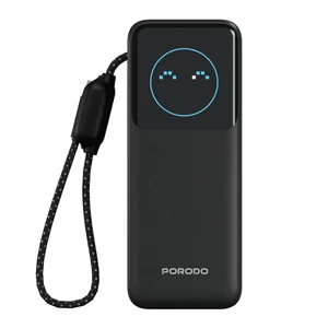 پاور بانک ظرفیت 20000mAh توان 100W پرودو مدل Porodo PDPBFCH0101BK