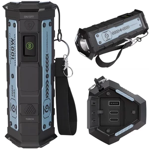 پاور بانک 20000 پاورولوژی مدل Powerology PPBCHA91BK | با چراغ قوه