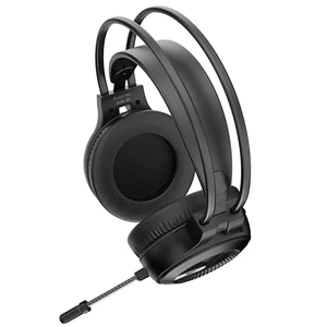 هدفون و هدست گیمینگ سیمی هیسکا مدل HISKA GHR-09 | با نور RGB