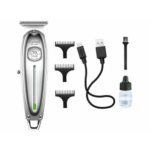 ماشین اصلاح موی سر و صورت شارژی کمی مدل Kemei Rechargeable Hair Trimmer KM-1949