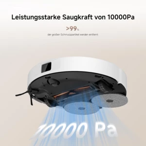 جارو رباتیک شیائومی اصل مدل Xiaomi H50 OV43GL | با مکش 10000 پاسکال