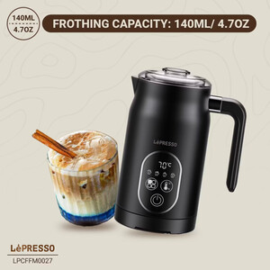 فوم ساز شیر و شیر گرم کن لپرسو اصل مدل Lepresso LPCFFM0027