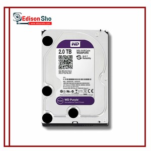 هارد دیسک 2 ترابایت شرکتی اینترنال وسترن دیجیتال بنفش گارانتی شرکتی