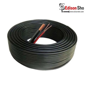 کابل کواکسیال RG-59 ترکیبی مغزی 0.7 شیلد 80 برق0.5 (100متری)