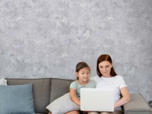 آلبوم کاغذدیواری کربن 1 طرح پتینه خاکستری کد ۱۰۱۱۸