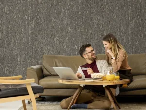 کاغذ دیواری کربن2/carbon طرح بافت کرم / طلایی کد۱۰۲۰۰