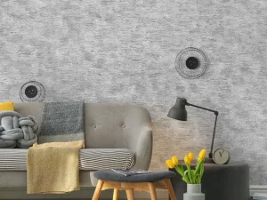 کاغذ دیواری کربن2/carbon طرح بافت نقره‌ای کد ۱۰۲۱۷