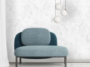 کاغذ دیواری هاش دو او H2O طرح بافت سفید/ کد 909W