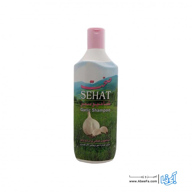 شامپو گیاهی صحت مدل Garlic مقدار 1000 گرم
