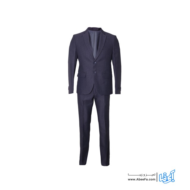 کت و شلوار مردانه مدل NJ-MB81350-BADR-TU رنگ طوسی تیره