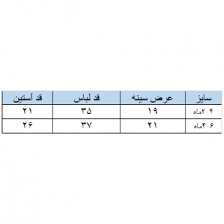بادی آستین بلند نوزادی H&M مدل A -BASIC