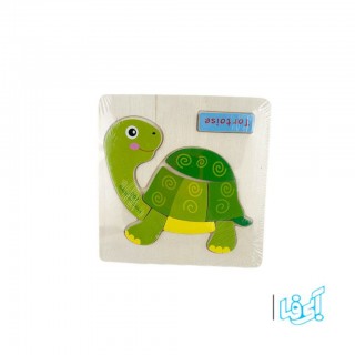 پازل چوبی کودک مدل Tortoise