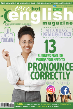 Learn Hot English – Issue 254