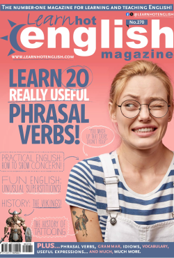 Learn Hot English – Issue 270