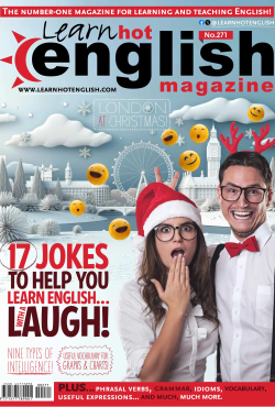 Learn Hot English – Issue 271