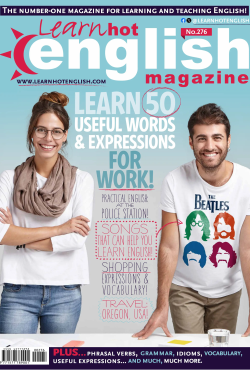 Learn Hot English – Issue 276