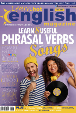 Learn Hot English – Issue 285