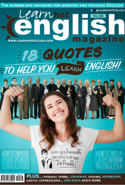 Learn Hot English – Issue 288