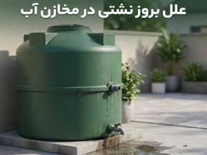 علل بروز نشتی در مخازن آب