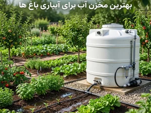 بهترین مخزن آب برای آبیاری باغ ها