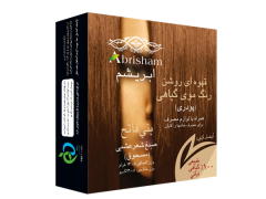 رنگ موی گیاهی قهوه ای روشن ابریشم