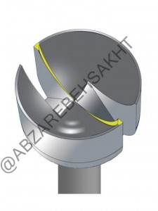 مته چنگ غلتان طلاسازی