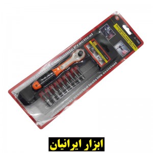 بکس جغجغه 19 پارچه 3/8