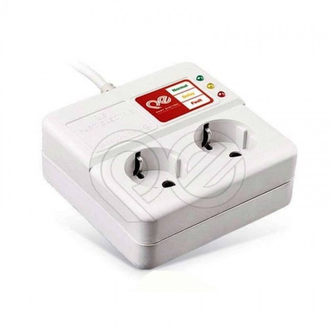 محافظ نوسان برق یخچال و فریزر پارت الکتریک PE767 کابل 1.8 متری EMZ-001
