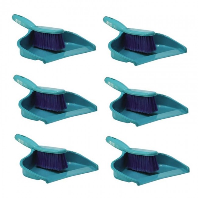 جارو خاک انداز دستی گلسا ۶ عددی P-215 کد: OHJK-002
