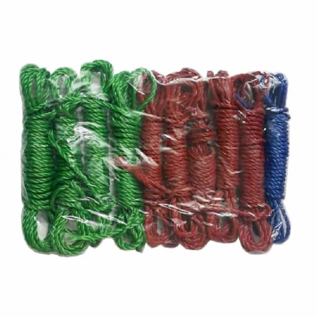 طناب پلاستیکی سایز 3 مواد غیر نو فروش تک و بسته ۱۰ عددی OHTN-001