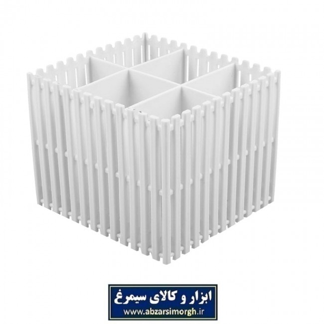 جاقاشقی و استند لوازم آرایشی نرده ای مربع ایزابلا HJG-002