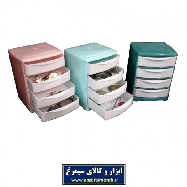 مینی دراور پلاستیکی ۴ کشو SIT ارتفاع ۱۲ سانت HOR-012