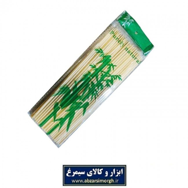 سیخ کباب چوبی ۳۰ سانتی چوب طبیعی HSI-003