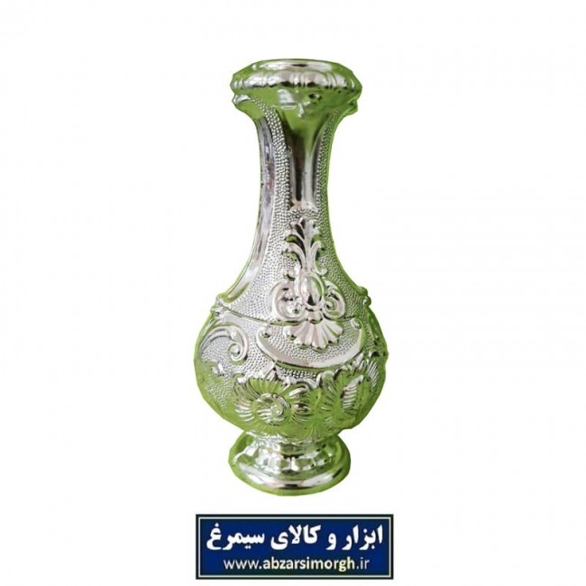 گلدان پلاستیکی نقره ای ارتفاع ۱۵ سانت HGD-006