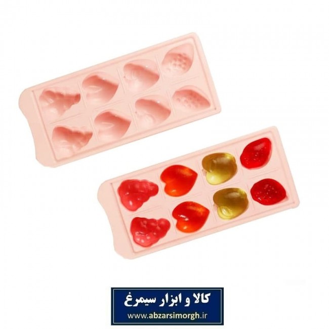 قالب یخ و ژله طرح دار پلاستیکی HGY-001