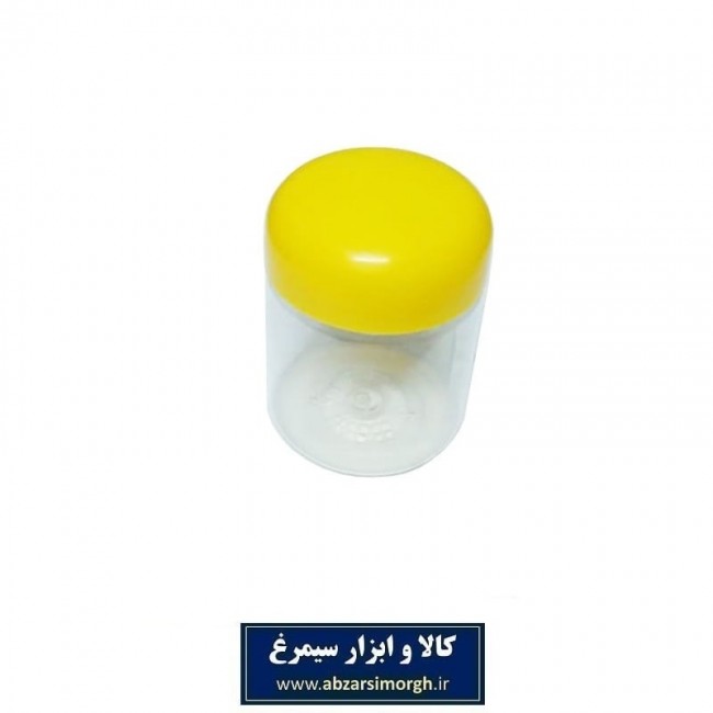 ظرف و قوطی مواد غذایی و کرم پلاستیکی درب دار جار ۱۳۰ سی سی HZY-004