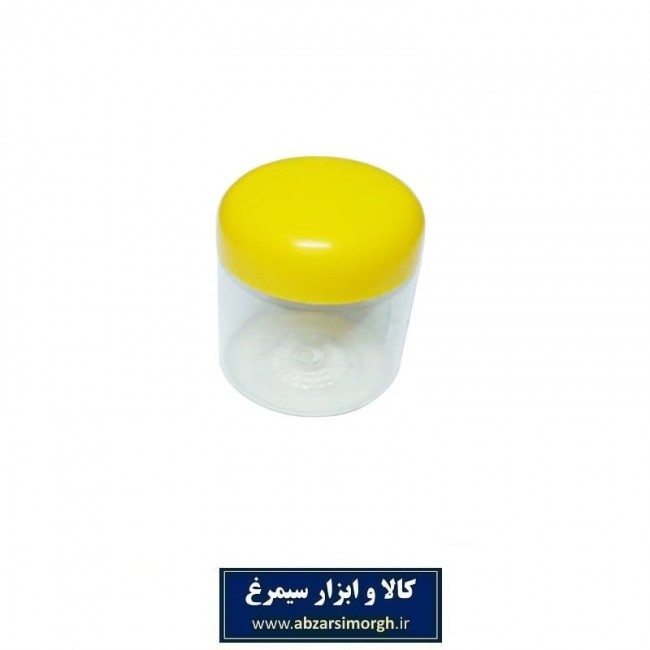 ظرف و قوطی پلاستیکی مواد غذایی و کرم جار ۹۰ سی سی HZY-008