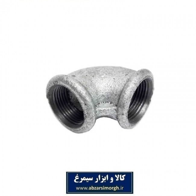 زانویی گالوانیزه ۹۰ شماره ۲ کد SSH-021