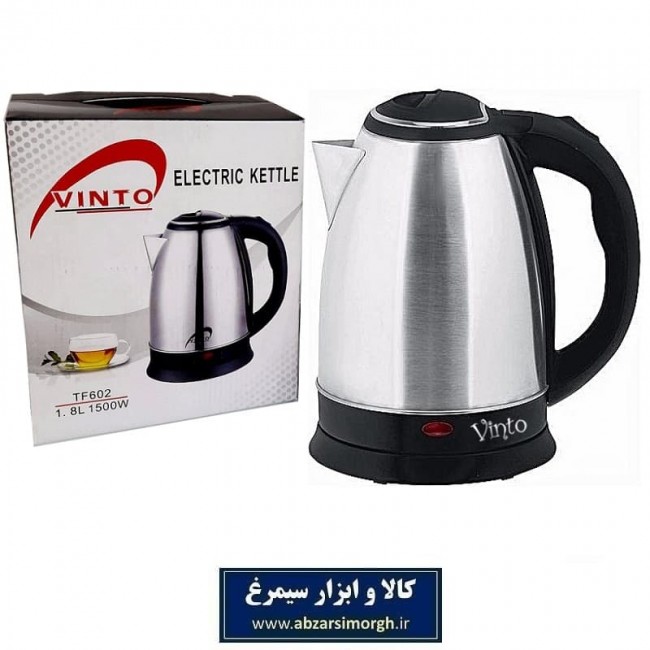 کتری برقی استیل Vinto  وینتو ۲ لیتری HKB-004