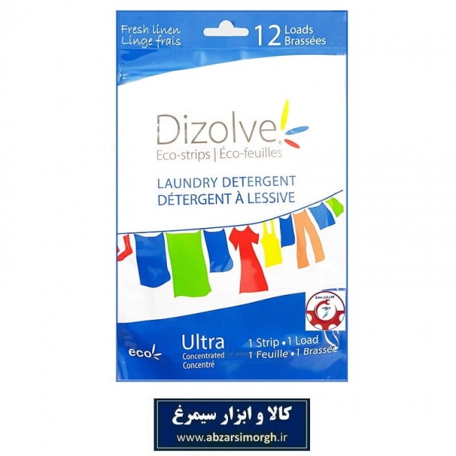 شوینده ماشین لباسشویی Dizolve دیزالو ۱۲ برگ HGL-004