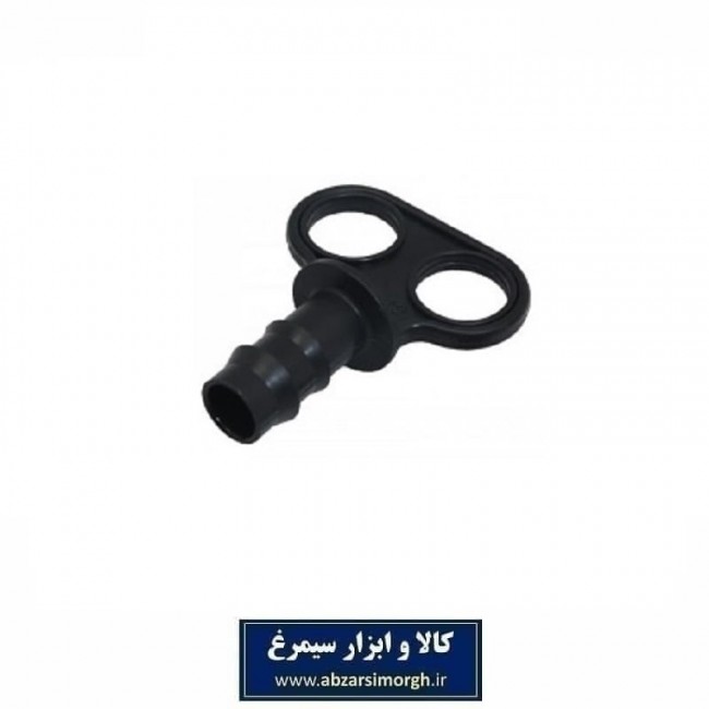بست لوله آب و اتصال پلاستیکی TB-16 رنگ مشکی HRS-010