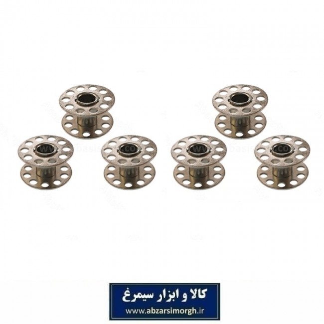 ماسوره فلزی چرخ خیاطی خانگی تک و بسته ۶ عددی HKH-020