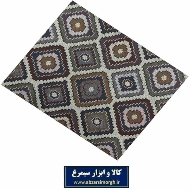 زیر سفره ای پارچه ای طرح سنتی مدل D سایز ۶ نفره HZA-011