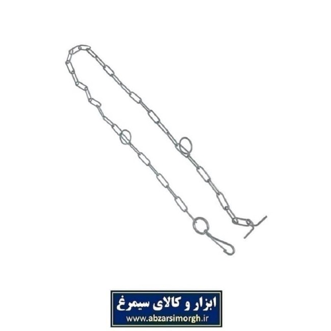 زنجیر و هرزگرد قلاده متوسط سایز 2.5، وزن 325 گرم و طول 2 متر تولید ایران HPS-024