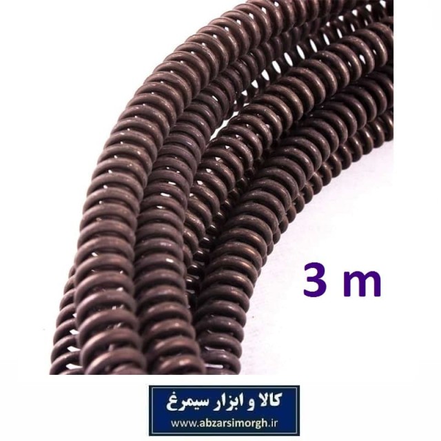 فنر لوله باز کن آسان 3 متری قابلیت کارکرد دستی و دستگاه SCB-005