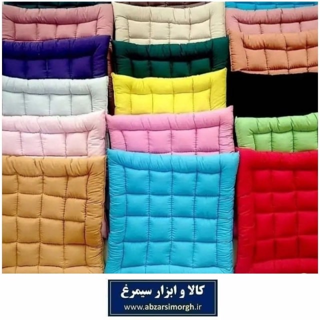 بالشتک نشیمن صندلی مربع 40 * 40 سانتیمتر کالاسی ساده HDC-013