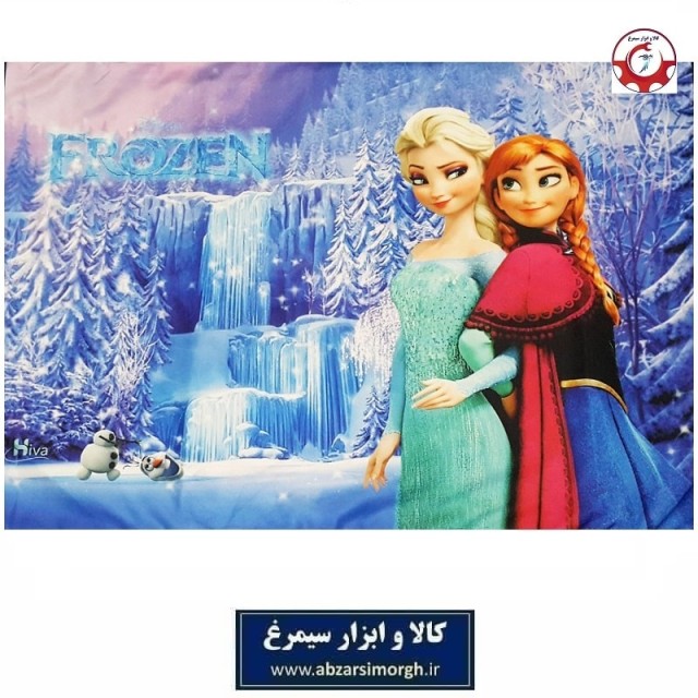 روبالشی عروسکی اتاق و تخت کودک دخترانه کارتونی آنا و السا برند Hiva هیوا HKK-018
