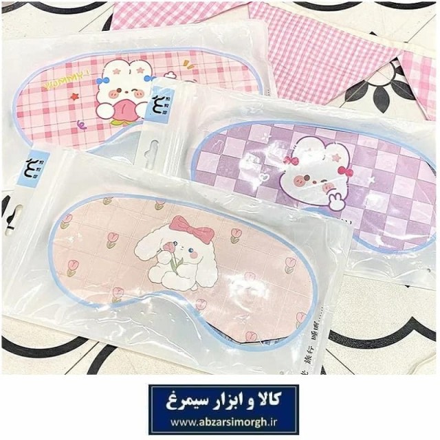 چشم بند کمپرس دار با ژل ریلکس کننده طرح عروسکی VCA-012
